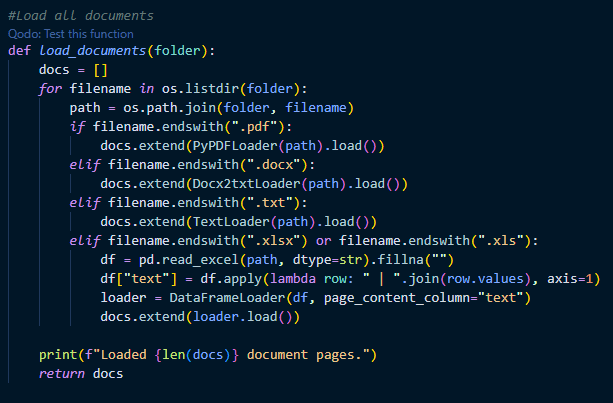 Python RAG Chatbot